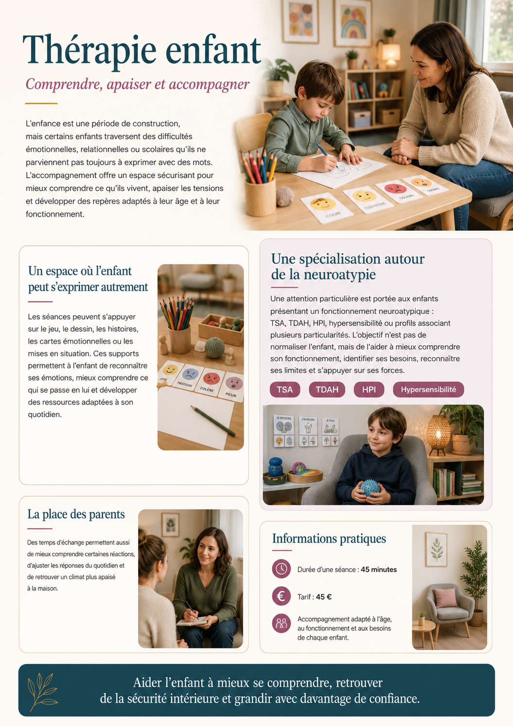 thérapies enfants neuroatypie