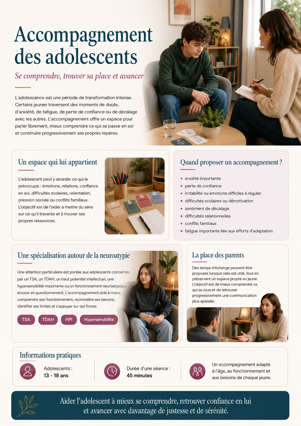 therapie adolescents billom